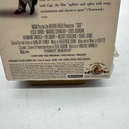 Gigi VHS 1958, 1998 MGM Musical **SEALED NEW**