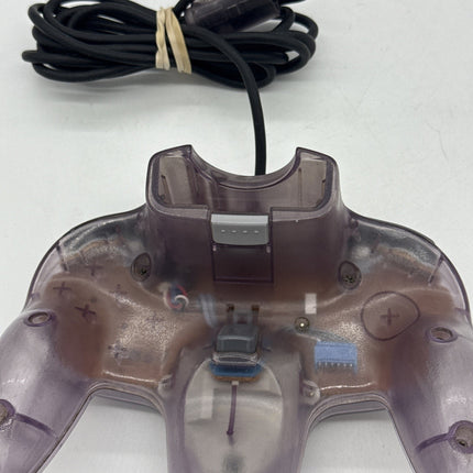 Nintendo N64 Clear Atomic purple Controller OEM Funtastic