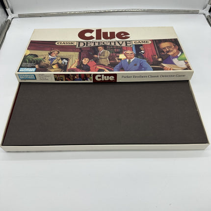 VINTAGE Clue COMPLETE Parker Brothers 1986 Classic Detective Board Game