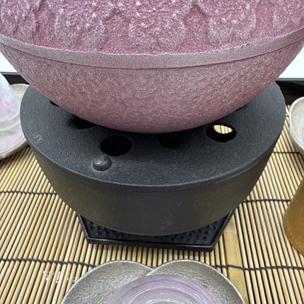 Gold Sakura - Japanese Tetsubin Cast Iron Tea Pot - Cherry Blossom Iwachu 25pc