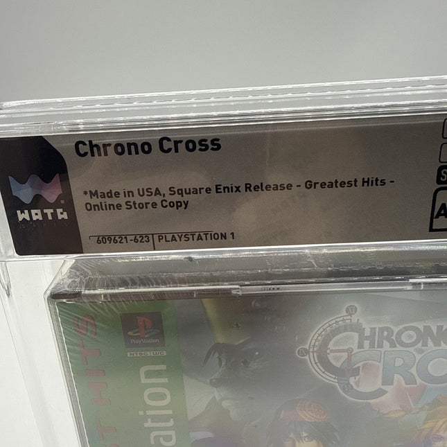 Chrono Cross Sony PlayStation PS1 Greatest Hits Sealed New WATA 10 A++ Graded