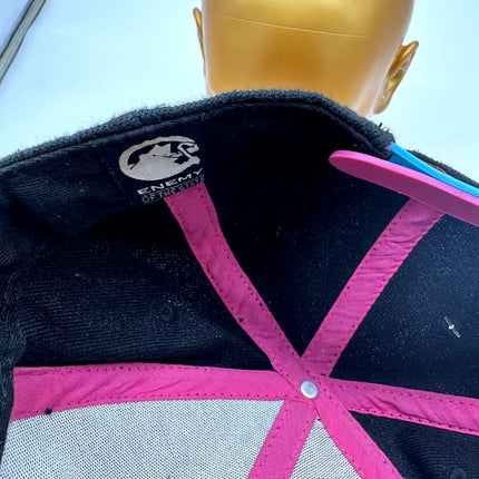 Enemy of the state snap back cap hat