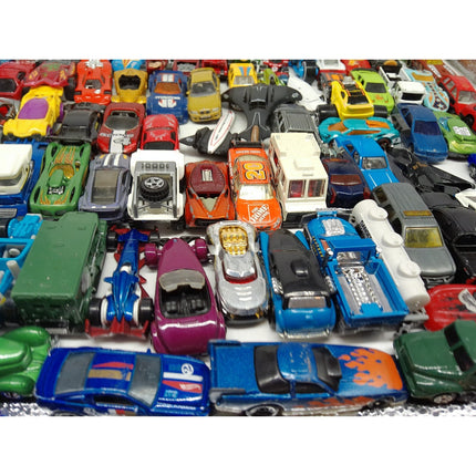 Hot Wheels, Huge Lot 140 Used Loose Matchbox & Hot Wheels & Unbrand Diecast Cars