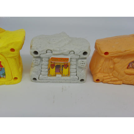 1993 -THE FLINSTONES McDonalds Happy Meal Toys -COMPLETE SET OF 5