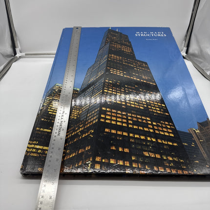 Man Made Structures - Large 24 Inch Hardcover, by Forty Sandra