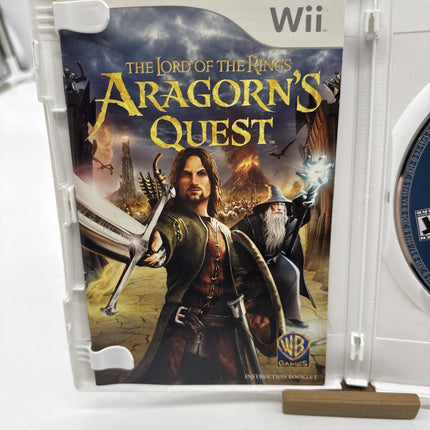 Lord of the Rings: Aragorn's Quest - Nintendo Wii - Complete w/ Manual - Tested