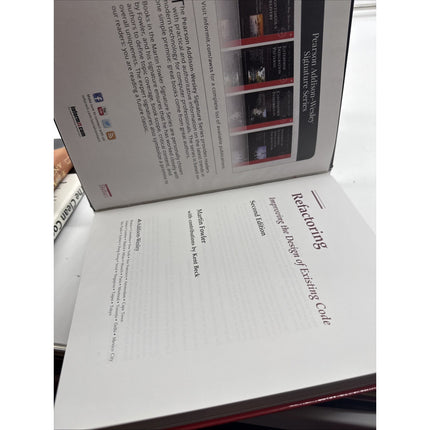 Refactoring : Improving the Design of Existing Code (2nd Edition)