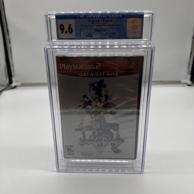 Kingdom Hearts II Sony PlayStation 2 PS2 Sealed New CGC 9.6 A++ Graded