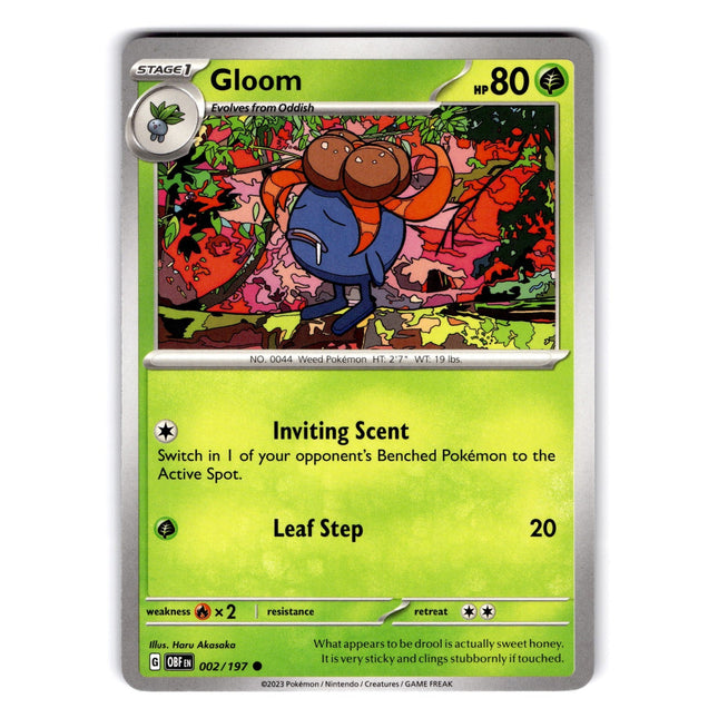 Gloom Common SV03: Obsidian Flames 002/197 NM