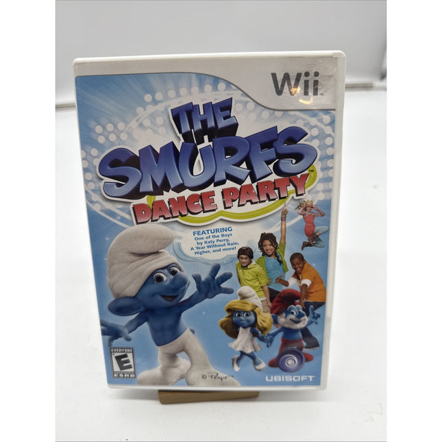 The Smurfs Dance Party (Nintendo Wii) Complete w/ Manual - Tested Free Ship