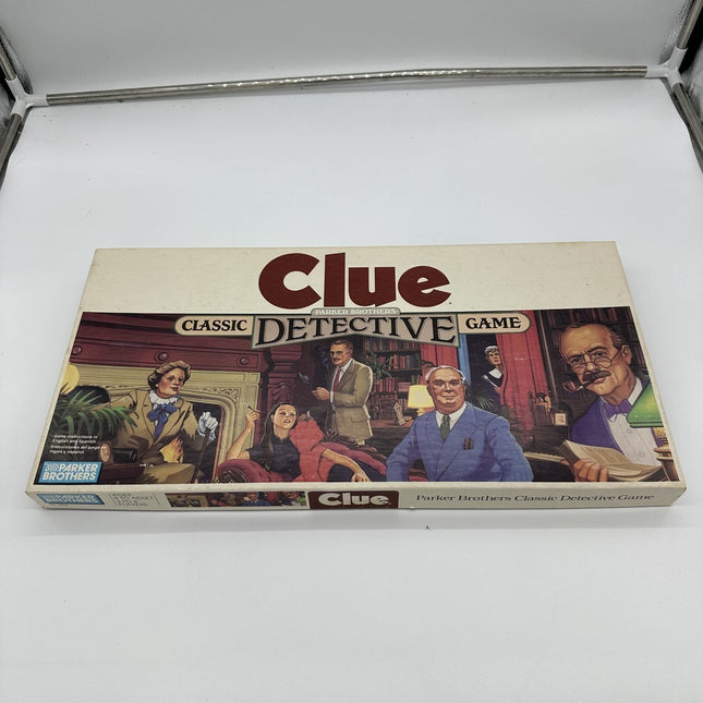VINTAGE Clue COMPLETE Parker Brothers 1986 Classic Detective Board Game