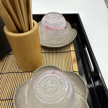 Gold Sakura - Japanese Tetsubin Cast Iron Tea Pot - Cherry Blossom Iwachu 25pc