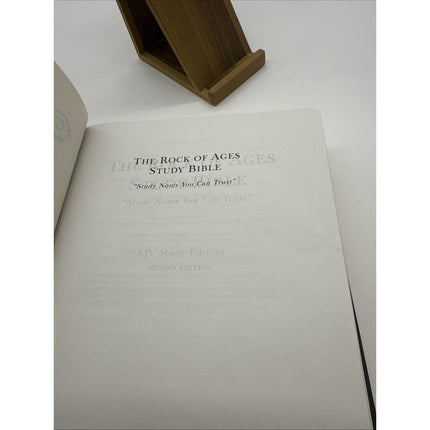 The Rock of Ages Study Bible, KJV, 2009 2nd Edition 2009 , 1st Printing RARE