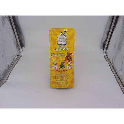 Britannia The Bear-1996 McDonalds Ty Beanie Baby with Rare Errors 1993, OakBrook