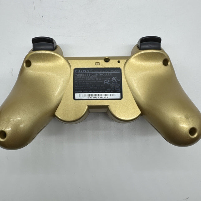 Sony PlayStation 3 PS3 DualShock 3 Gold Wireless Controller CECHZC2U Tested