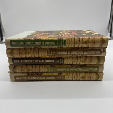 New Illustrated Encyclopedia of Gardening 4 5 6 7 8 Volume Set Everett 1964