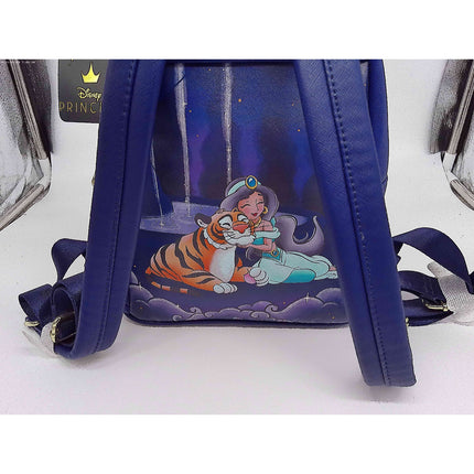 Loungefly Disney Aladdin Princess Jasmine Palace Mini Backpack & Wallet Castle
