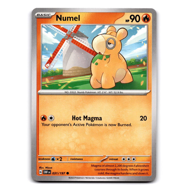 Numel Common SV03: Obsidian Flames 031/197 NM