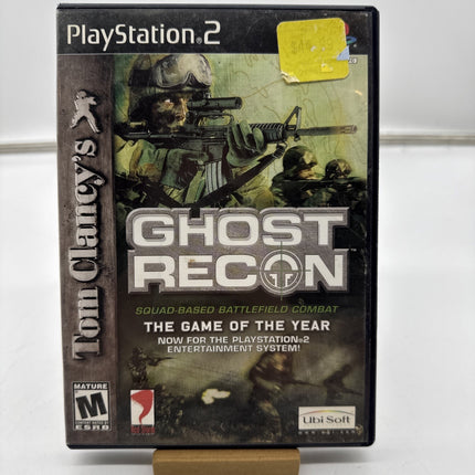 PlayStation 2 Tom Clancy's Ghost Recon Complete Tested and Works Free Shipping