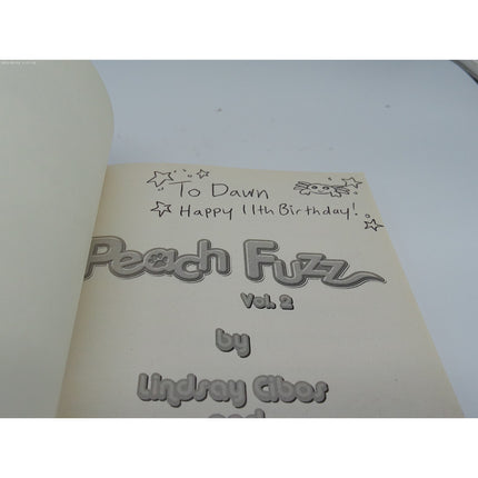 Peach Fuzz Manga Volume 1 - 2 Paperback signed by Jared Hodges and Lindsay Cibo