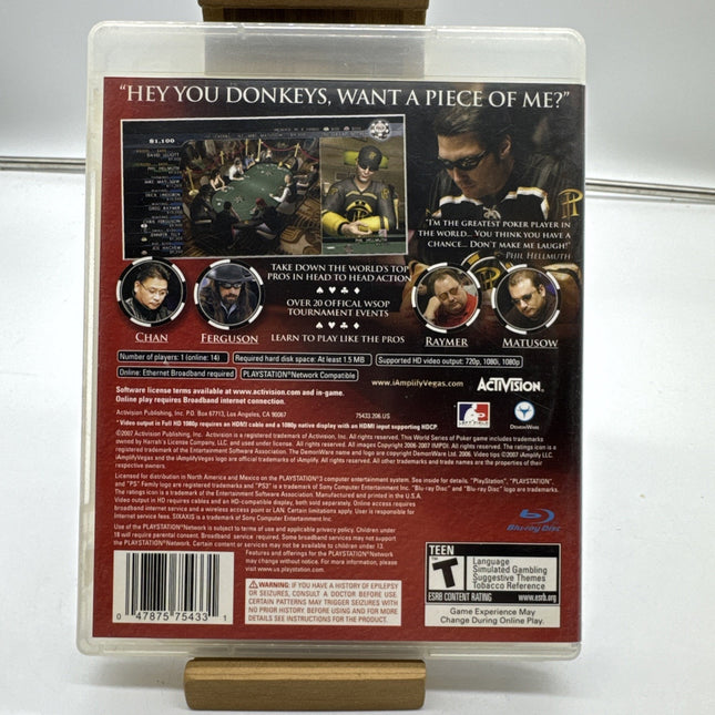 World Series of Poker 2008: Battle for the Bracelets (Sony PlayStation 3, 2007)