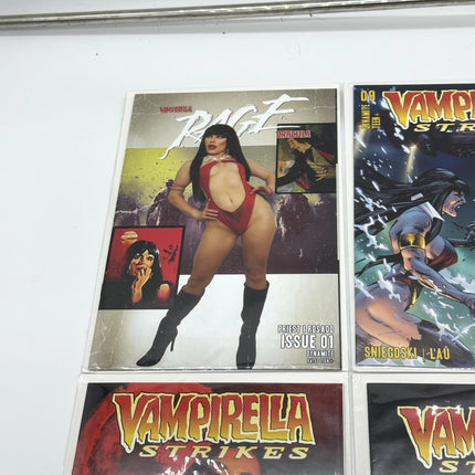 vampirella Rage, Vampirella Strikes comics lot of 4 comics 18+ suggested