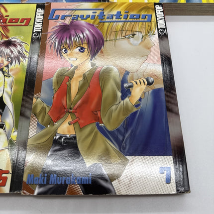 Gravitation by Maki Murakami Volumes 1, 2, 3, 6, 7 Vol 1 Manga VGC