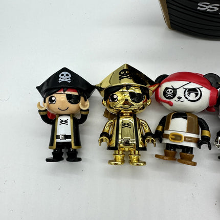 Ryans World Pirate Ship Toy Lot SS RYAN Black Ship With Figures And Coins