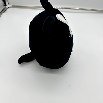 Squishmallow 8" Monty Border Collie Dog Soft Black Spotted Puppy Plush