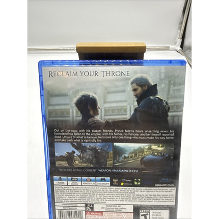 Final Fantasy XV Day One Edition Sony PlayStation 4, PS4 CIB tested