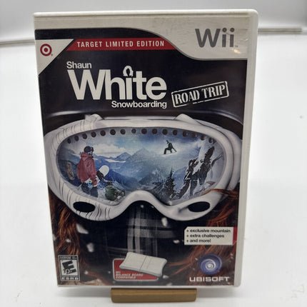 Shaun White Snowboarding Road Trip Nintendo Wii Tested Complete w/ Manual CIB
