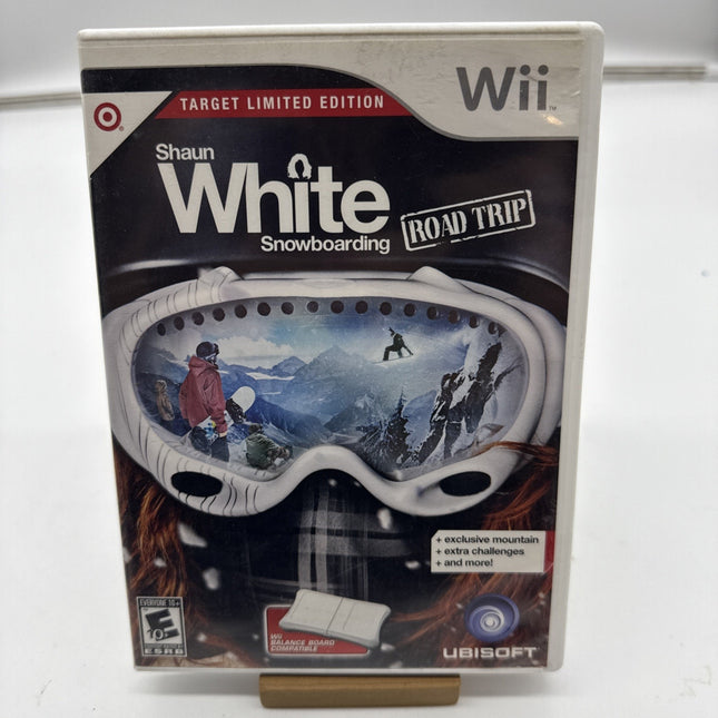 Shaun White Snowboarding Road Trip Nintendo Wii Tested Complete w/ Manual CIB
