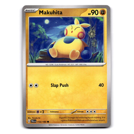 Makuhita Common SV02: Paldea Evolved 112/193 NM