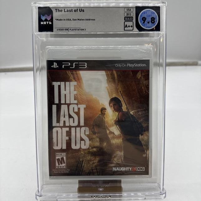 The Last Of Us - PlayStation 3 - Sealed WATA 9.8 A++ Black Label PS3 Graded