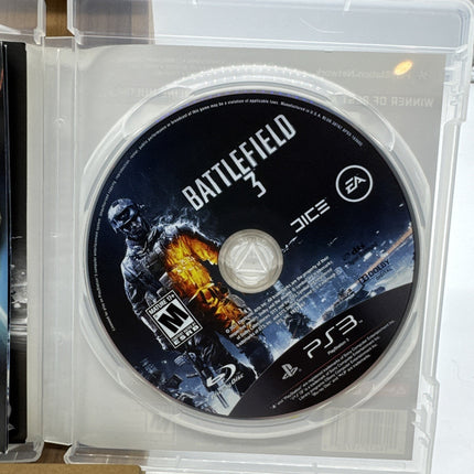 Battlefield 3 (Sony PlayStation 3, 2011) PS3 Video Game Complete With Manual