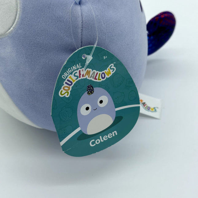 NEW Squishmallow Coleen The Chameleon 8" Lavender Kellytoy