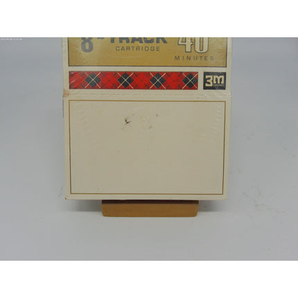 Scotch 8 Track Cartridges New Sealed 40 Minutes Low Noise VTG 3M