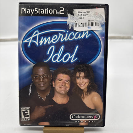 American Idol (Sony Playstation 2 PS2, 2003) CIB COMPLETE