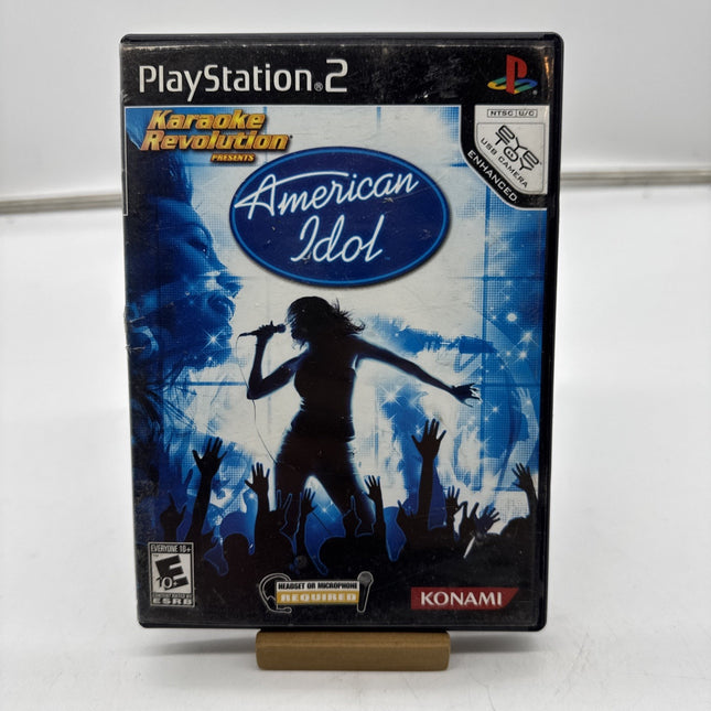 Karaoke Revolution Presents: American Idol (Sony PlayStation 2, 2007) Complete
