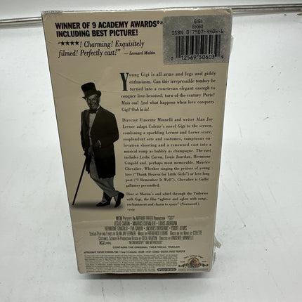 Gigi VHS 1958, 1998 MGM Musical **SEALED NEW**