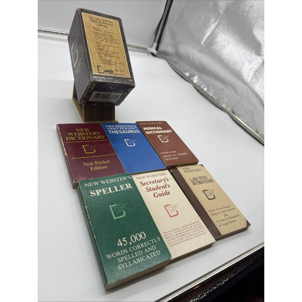 1978-1981 The New Webster’s Desk Pocket Book Paperback Reference Library