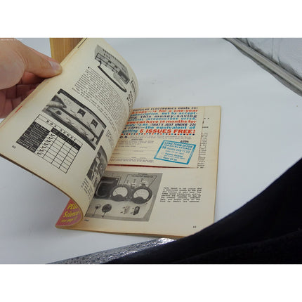 Popular Electronics Magazine 1963 January 1963 red cover issue