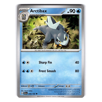 Arctibax Uncommon SV02: Paldea Evolved 059/193 NM