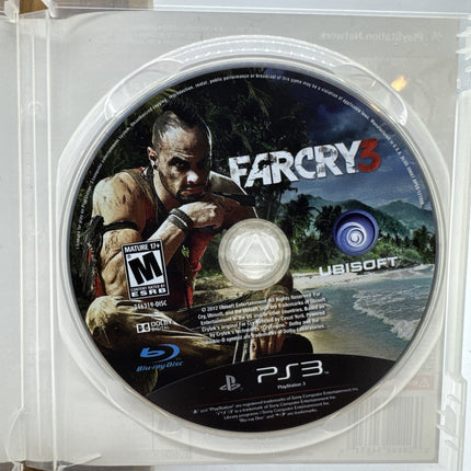 Playstation 3 FarCry 3 Game Rated for Mature ages 17+ pre-owned good condition