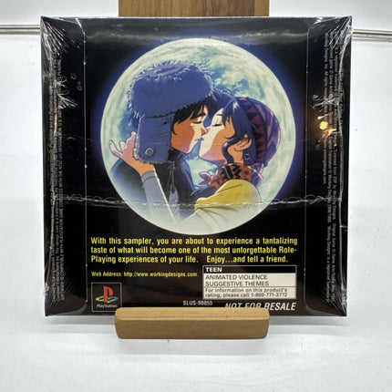 Lunar Silver Star Story Demo Disc- Sony Playstation 1 (PS1)| Sealed