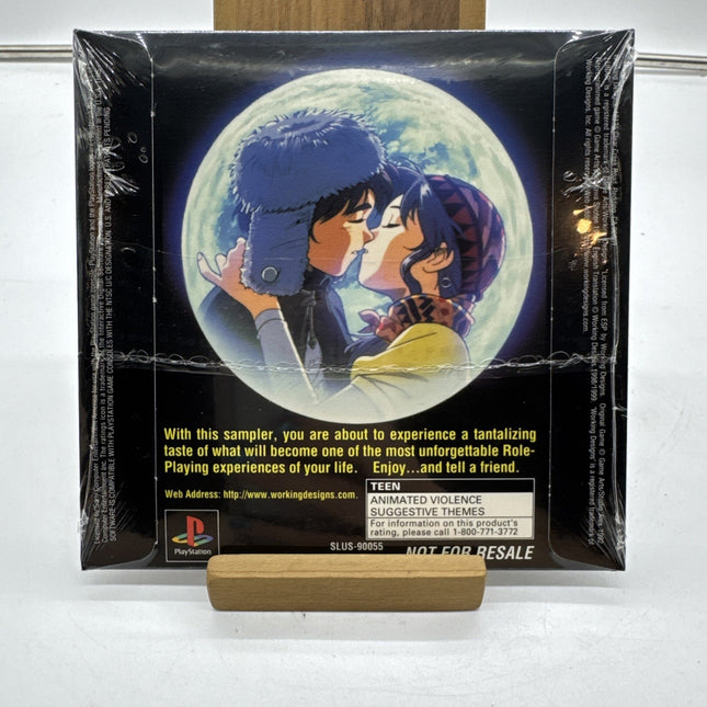 Lunar Silver Star Story Demo Disc- Sony Playstation 1 (PS1)| Sealed