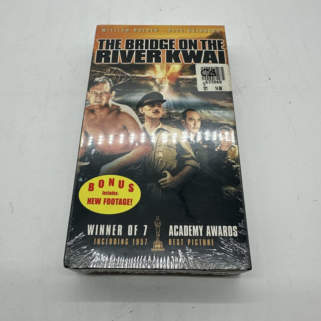 The Bridge on the River Kwai VHS 1957, 2000 New Sealed