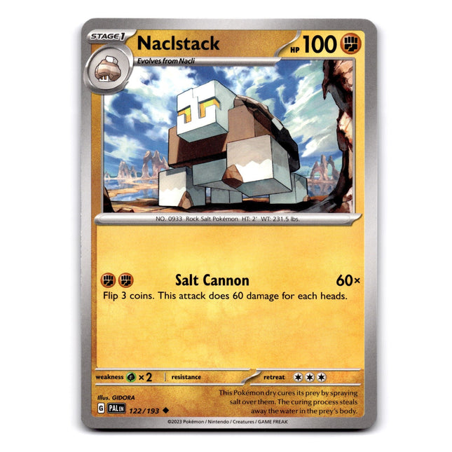 Naclstack Uncommon SV02: Paldea Evolved 122/193 NM
