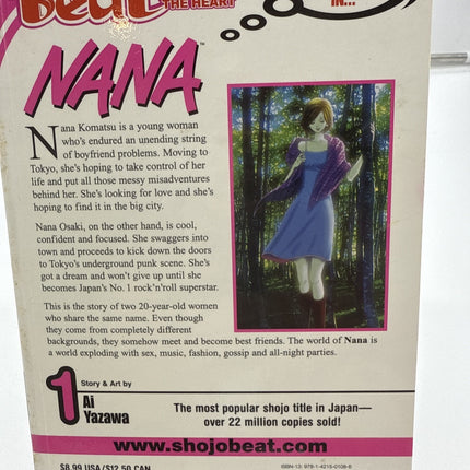 Nana, Volume 1 (v. 1) - Comic By Yazawa, Ai - GOOD