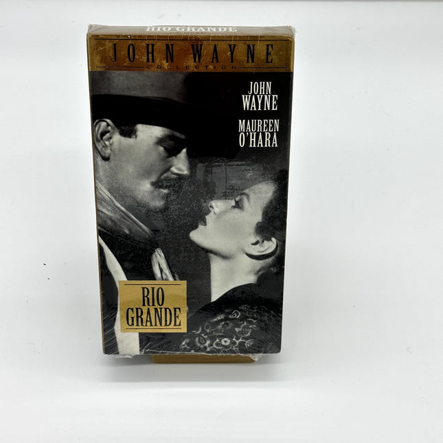 Rio Grande (VHS) - SEALED- NEW john wayne, rare cover o'hara